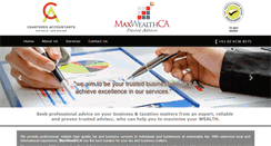 Desktop Screenshot of maxwealthca.com