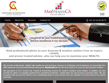 Tablet Screenshot of maxwealthca.com